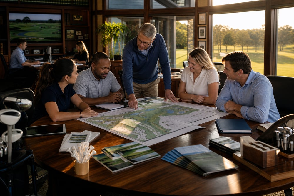 Golf Club Management Dashboard-1